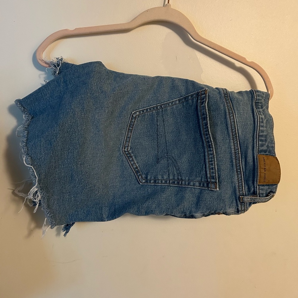 Blue Denim AE Cutoff Shorts